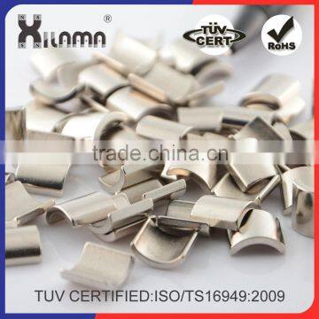 XILAMA Rust Resist Magnet Tiles Neodymium Arc Segment Magnets Rohs Certificated photo-3