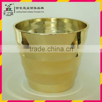 Christmas pots from Weixuan plating melamine flower pot MX0902-4