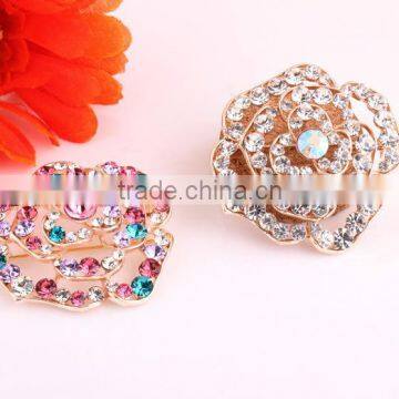 Corsage wholesale noble scarf buckle crystal brooch