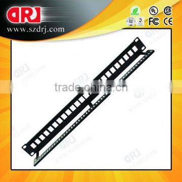 Made in China 24 ports empty metal patch panel