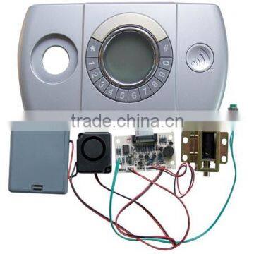 Plastic electronic panel for safes and doors