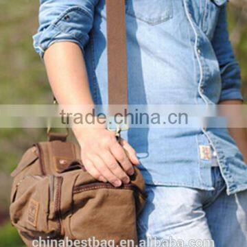 2015 Trendy canvas satchel bag for men