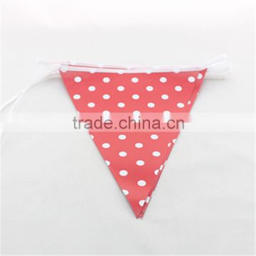 Pennant Flag Bunting For Hanging Decoration Paper Flags