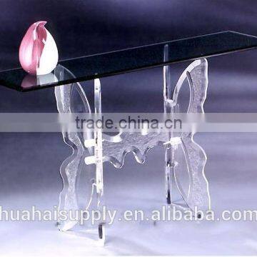 hot sale butterfly acrylic wedding table or coffee table