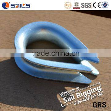 Galvanized Forged BS 464 Wire Rope Thimble