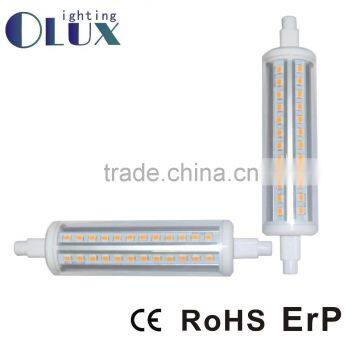 2016 new product China supplier ali express Linear 360 degree Led R7s 78mm 118mm 10W To Replace Halogen R7s