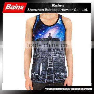 Bulk Custom Tank Top for Men,mens Wholesale Blank Tank Top photo-1