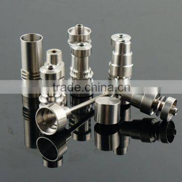 2016 best price for medical grade titanium nail 18mm smoking domeless titanium nail wholesale titanium nails