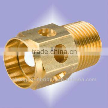 CNC Four-axis Machining Brass Parts for E-cigarette