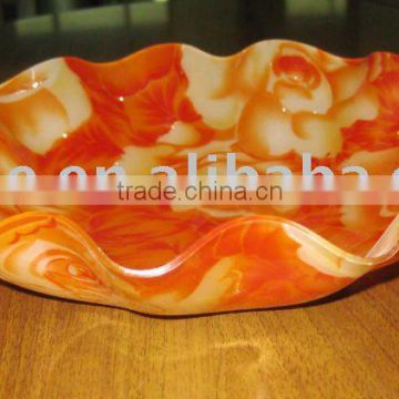 Acrylic Colourful Table Plate