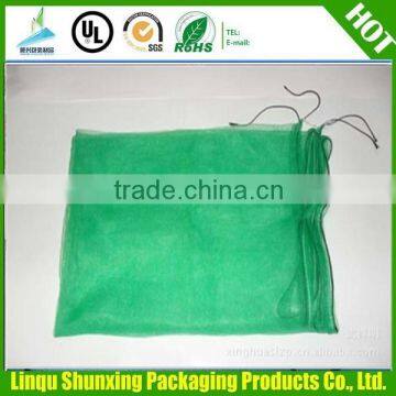 leno mesh bag/mesh bag for potato/drawstring mesh bag