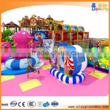 Nicely circus theme kids indoor playground equipment,fair ground for children