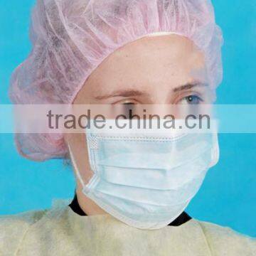 3ply non woven medical Face Mask with tie in FDA,CE,ISO13485 Standard