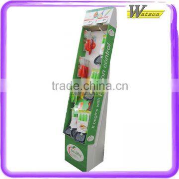 Small Appliances Flashlight Electronics Corrugated Peg Hook Floor Display Stand Rack photo-2