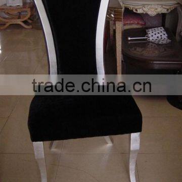 Royal black wooden dining chair XYD266