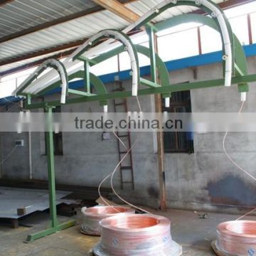 High speed pipe straightening and cutting machine/single coil to six coil