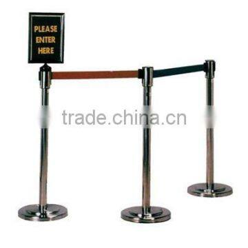 Crowd Queue Control Barrier With Sign Holder photo-3