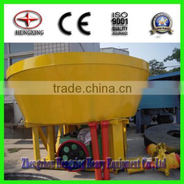 High Efficiency Gold Pan Mill Wet Grinding Wtih Two Rollers