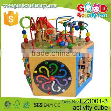 EN71&ASTM Qualified Wooden Beads Educational Baby Toys Funny Games for Kids Most Popular photo-3