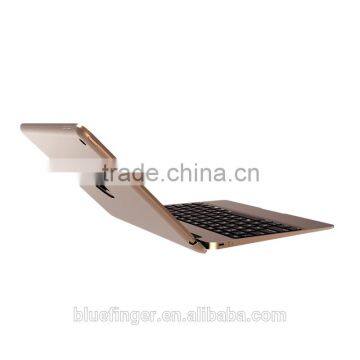 Aluminum Alloy Backlit Keys Bluetooth Keyboard Calmshell Case With Power Bank for IPad Pro photo-4