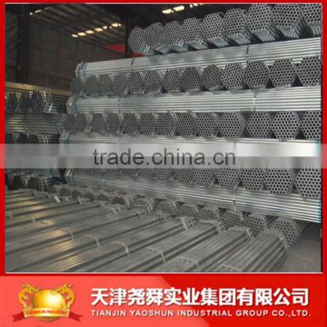 GALVANIZE STEEL PIPE WITH OEM PRINT FROM CHINA FACTORY