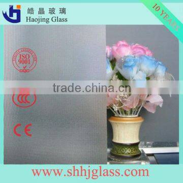 China supply good 6mm --8mm clear Hishicross glass with CE CCC