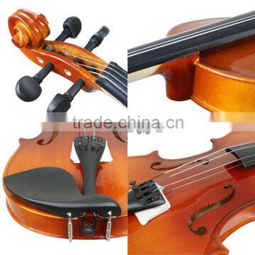 4/4 Full Size Student Violin Starter Kit(Bow,String,Case,Shoulder Rest,Rosin) photo-5