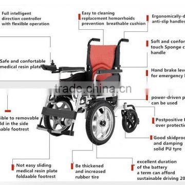 Hot Sale Medical Equipment Electric Wheelchair High Quality Electric Wheelchair