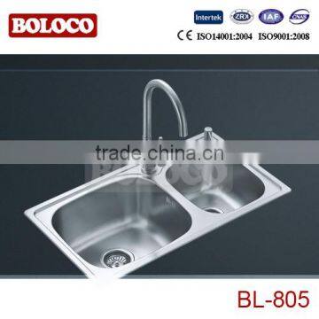 Double bowl sink BL-805