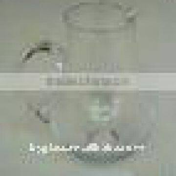 double wall glass jar