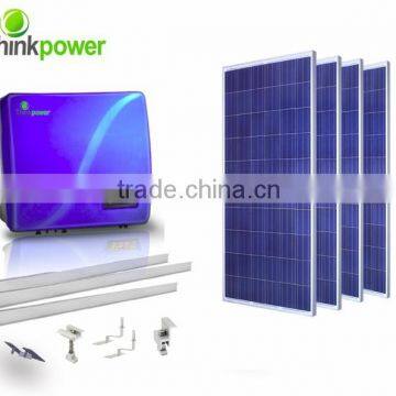 Thinkpower 5000W gird connected solar system kits for home application