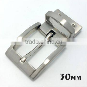 Fashion High Quality Metal Pin Type Reversible Belt Buckle