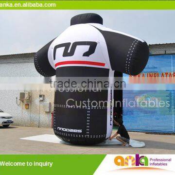 Custom design replica inflatable T-shirt model for promotion