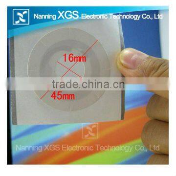 plastic printed RFID nfc cards with Ntag203 chip