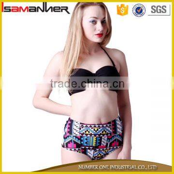 Young girl micro mini swimwear sexy hot open bikini model with halter                        
                                                                                Supplier's Choice