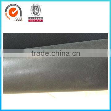 Black shiny neoprene rubber fabric for diving suits