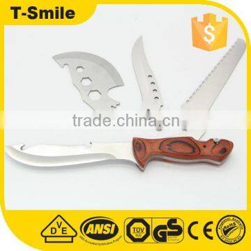 Affordable multi tool set saber knife with saw blades