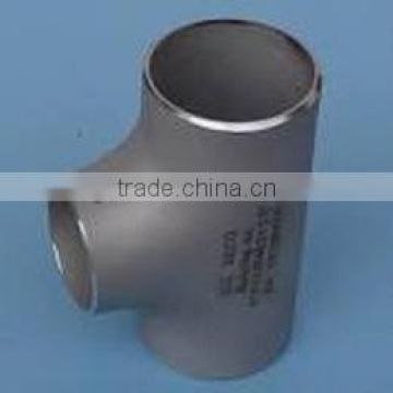 ANSI/ASME/ GB12459 Butt-Weld Stainless Steel Equal Tee /Straight/ Coupling