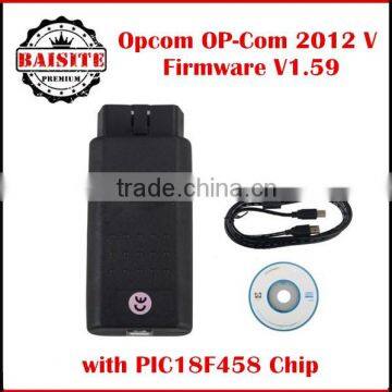 2016 Opcom OP-Com 2012 V Can OBD2 for OPEL Firmware V1.59 with PIC18F458 Chip Support Car till 2014