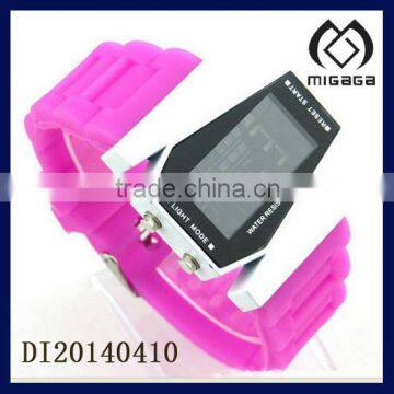 LED SCREEN WATCH SILICONE PILOT WATCH LED PILOT WATCH