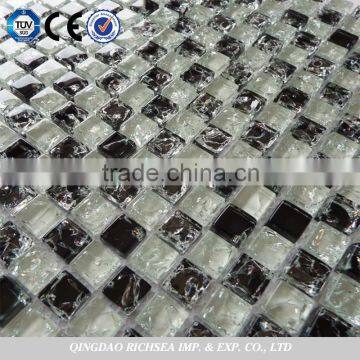 Crackle Broken Crystal Glass Mosaic Tile