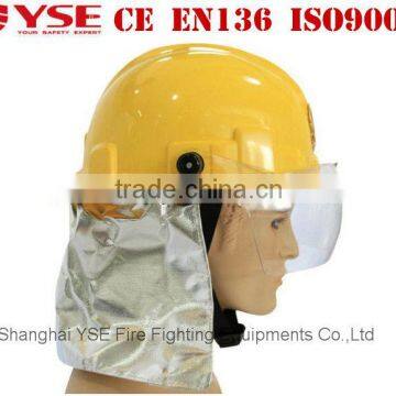 New design fire retardant helmet hood with chin strap