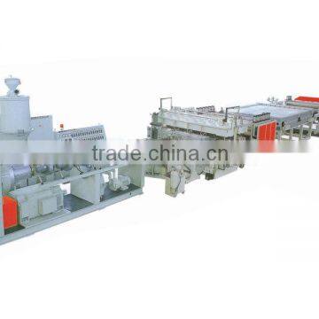 2100mm Polycarbonate hollow sheet extrusion line