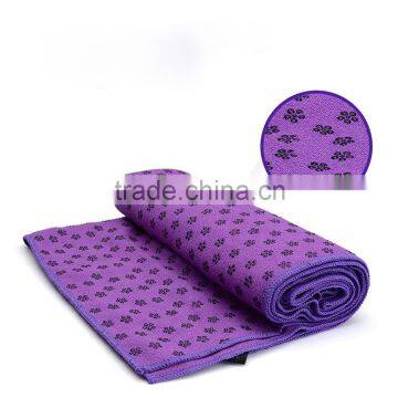 Wholesale custom low price yoga towel microfiber non-slip