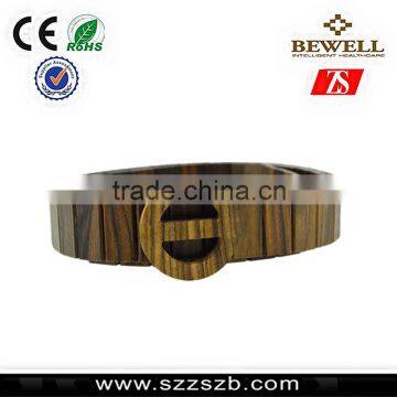 100% natural wooden belt OEM high quality belt for man