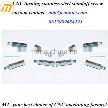 CNC turning precision hexagonal standoff