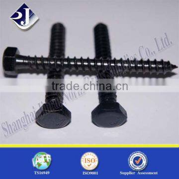 Certificated ISO 9001:2008 Manufacture High Strength Hex Wood Screw