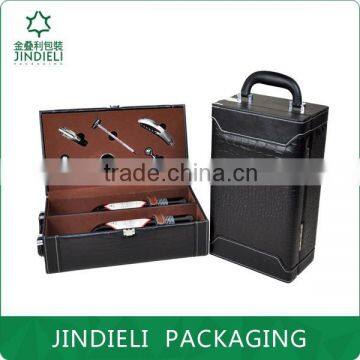 hot sale wine gift box packaging with handle