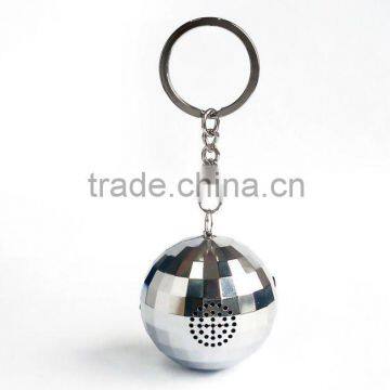 Mini round shape Speaker with keychain