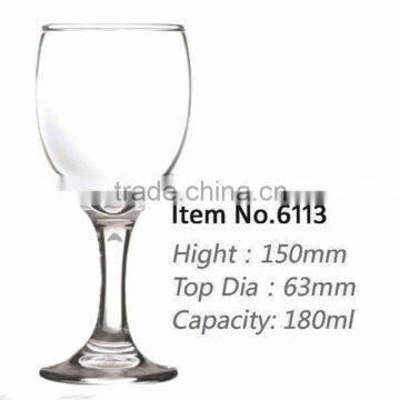 Factory Crystal 15-Ounce Heavy Base wine Beverage goblet glass Set of 2 home decor in stocks